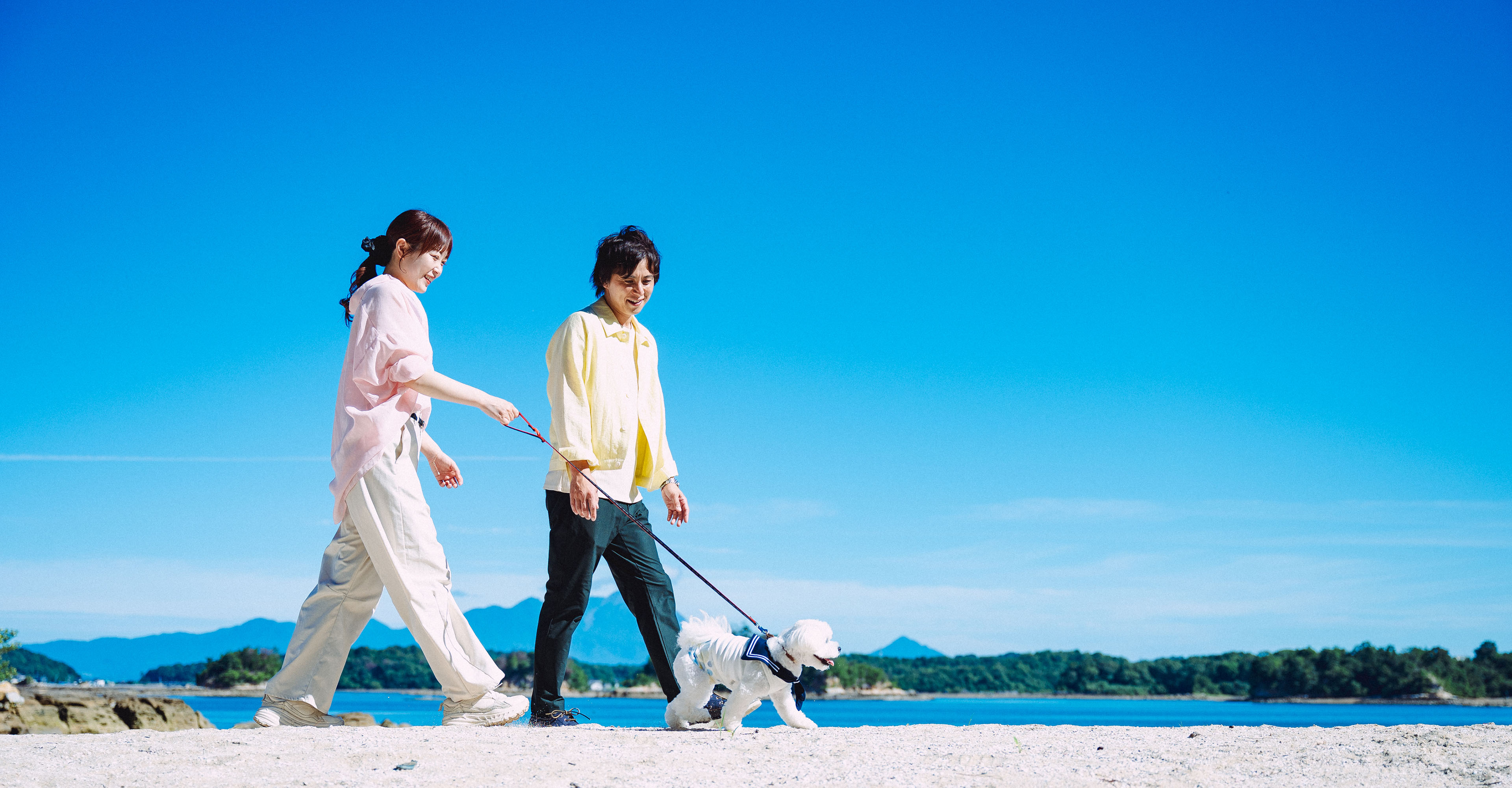ペットと泊まれる海辺のリゾート