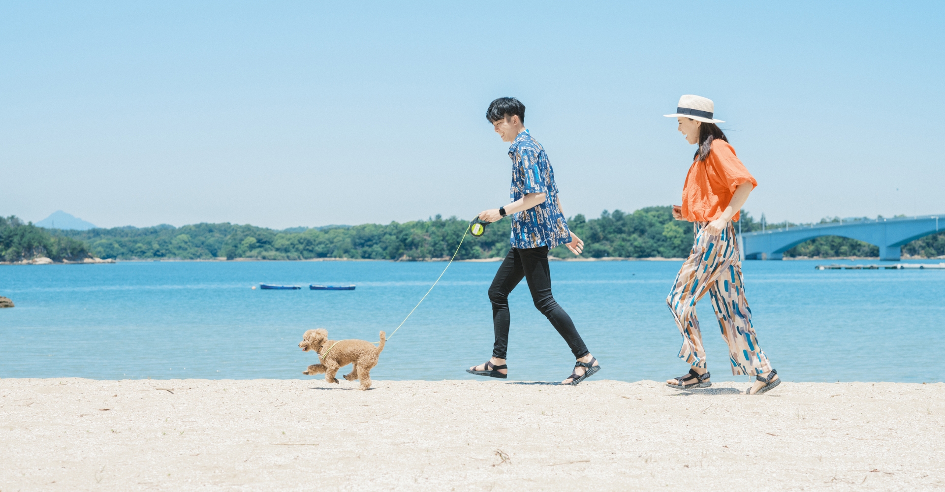 ペットと泊まれる海辺のリゾート