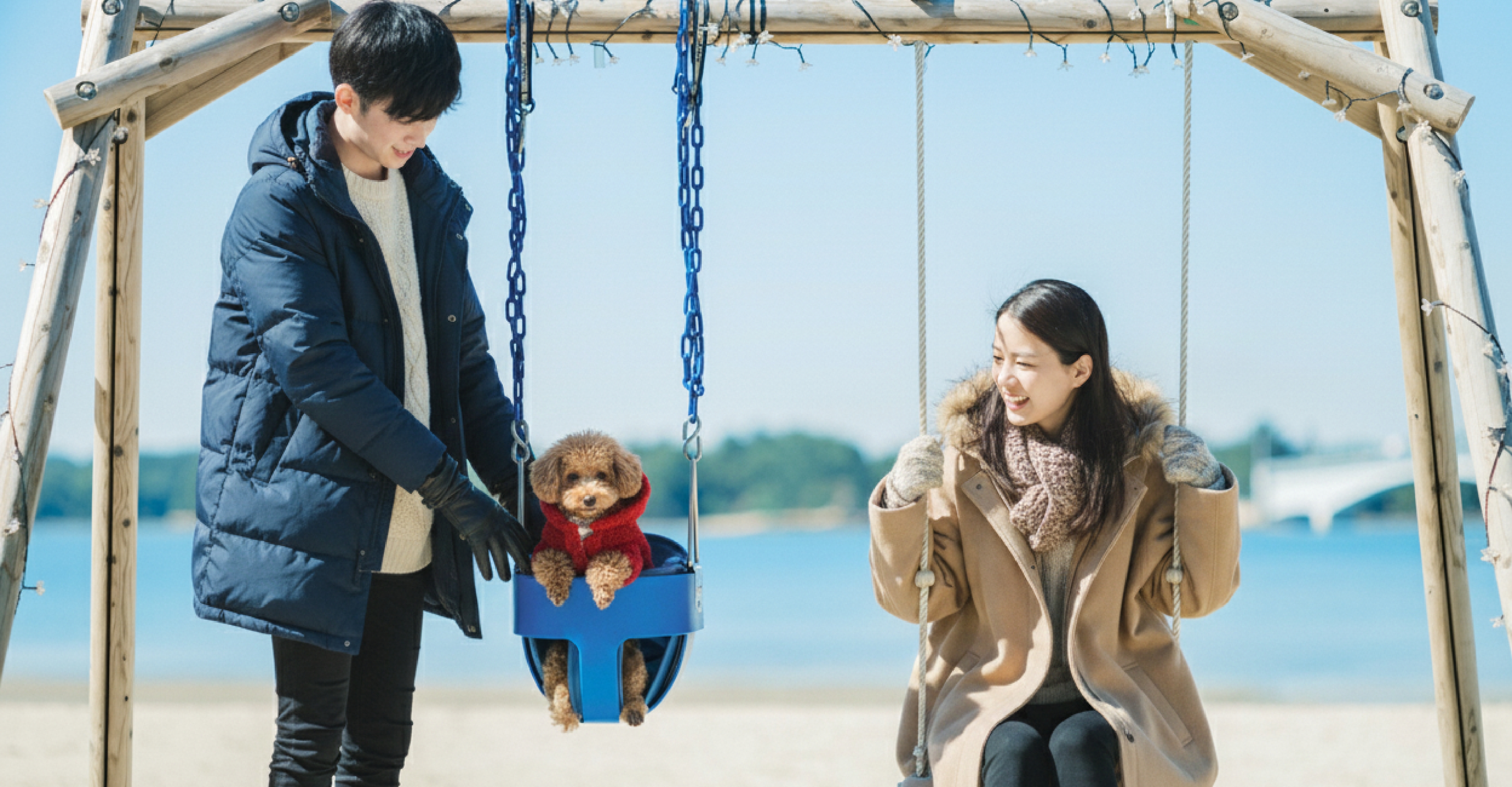 ペットと泊まれる海辺のリゾート